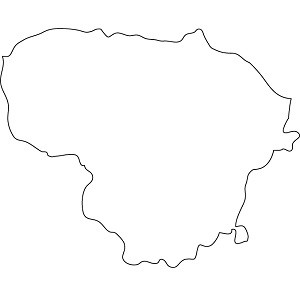 lithuania map
