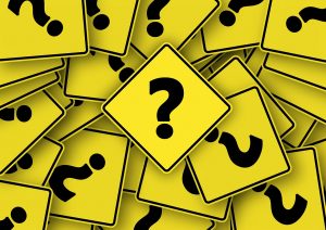 question mark