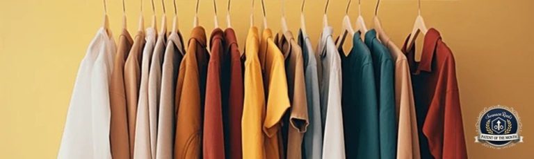 us patent of the month textiles clothing footwear